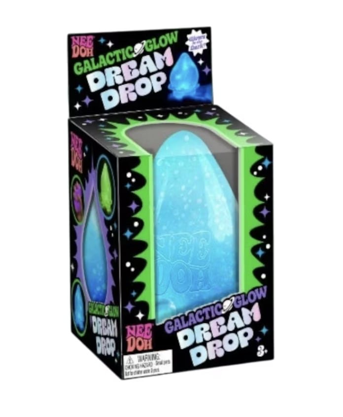 NeeDoh Galactic Glow Dream Drop Squishy Fidget Toy - Assorted Colors - Sensory Toys - Jawns on Fire Sneakers & Shoes