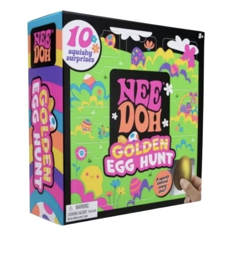 NeeDoh Golden Egg Hunt - Sensory Toys - Jawns on Fire Sneakers & Shoes