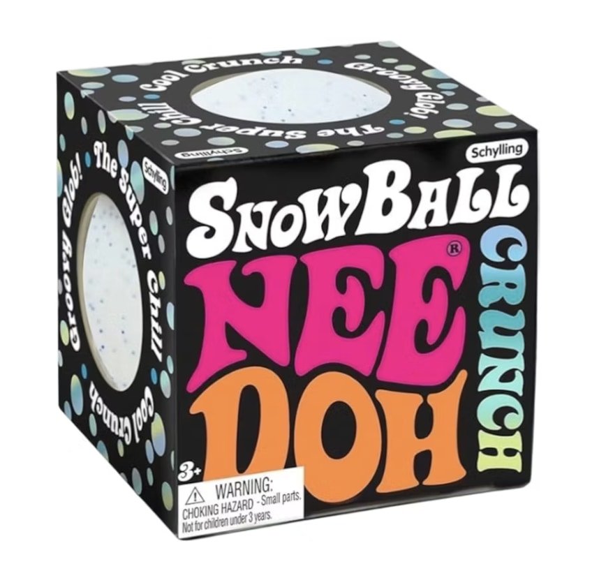NeeDoh Snow Ball Crunch - Sensory Toys - Jawns on Fire Sneakers &amp; Shoes