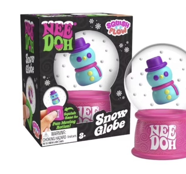 NeeDoh Snow Globe - Sensory Toys - Jawns on Fire Sneakers & Shoes