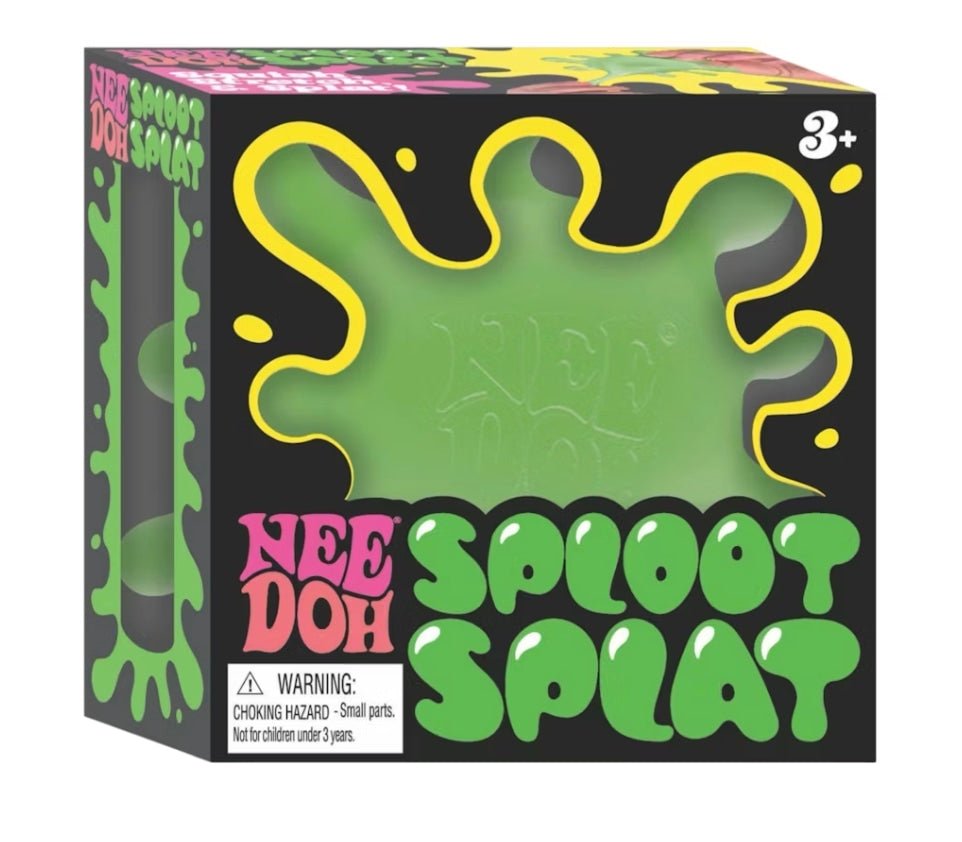 NeeDoh Sploot Splat Squishy Fidget Toy - Assorted Colors - Sensory Toys - Jawns on Fire Sneakers & Shoes