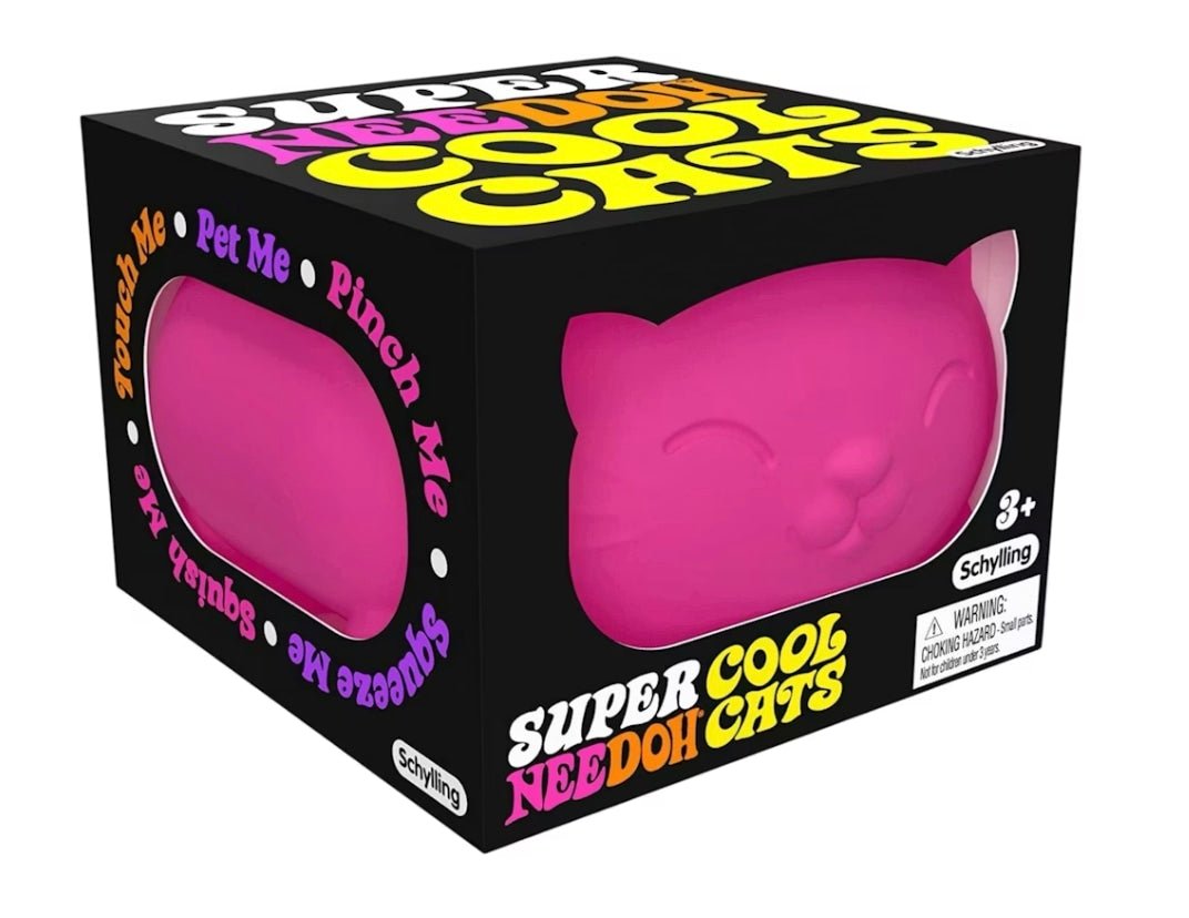 NeeDoh Super NeeDoh Cool Cats - Assorted Colors - Sensory Toys - Jawns on Fire Sneakers & Shoes