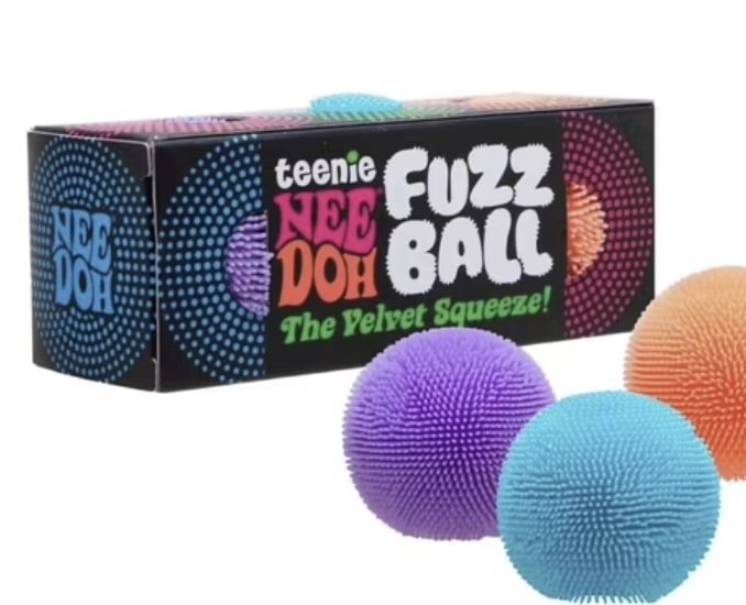 NeeDoh Teenie Fuzz Ball 3 Pack - Sensory Toys - Jawns on Fire Sneakers &amp; Shoes