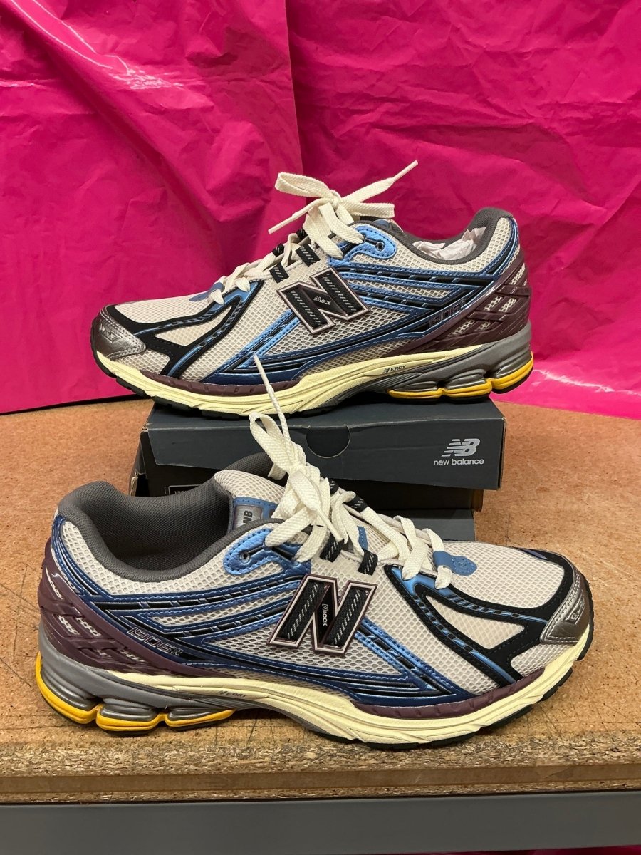 New Balance 1096R Metallic Blue Mens 13 Used - Sneakers - Jawns on Fire Sneakers &amp; Shoes