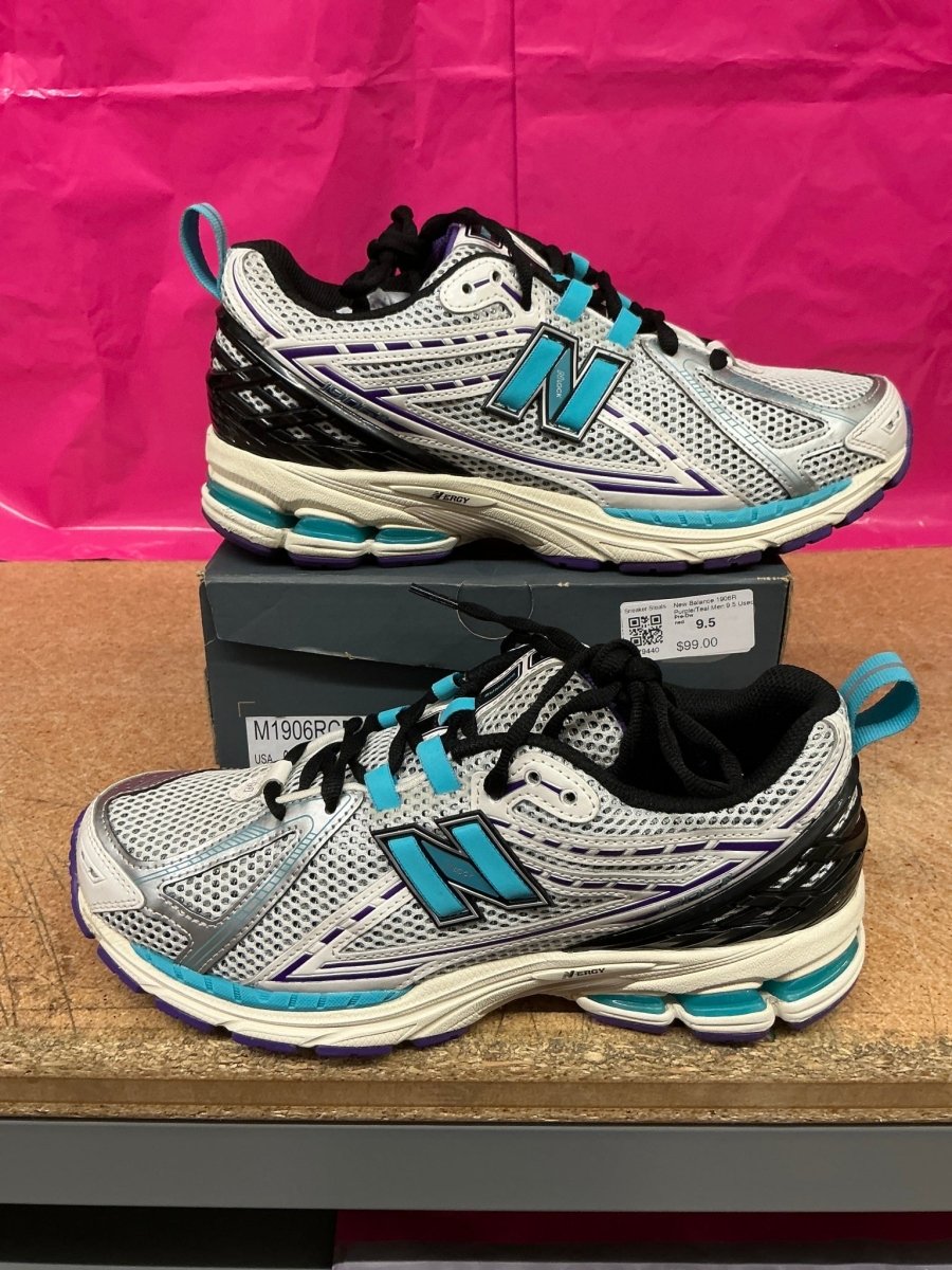 New Balance 1906R Purple/Teal Men 9.5 Used - Sneakers - Jawns on Fire Sneakers &amp; Shoes