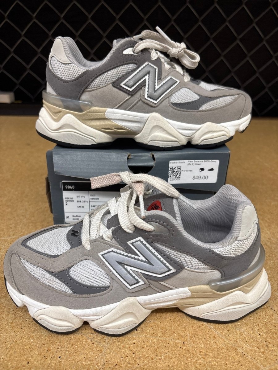 New Balance 9060 Grey Ps 2 Used - Sneakers - Jawns on Fire Sneakers &amp; Shoes
