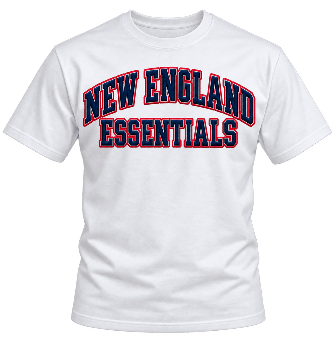 New England Essentials T-Shirt – White – Patriots | Jawns on Fire - T-Shirt - Jawns on Fire Sneakers &amp; Shoes