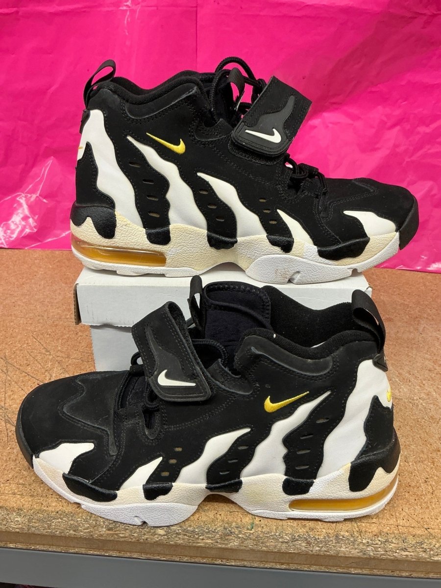 Nike Air Deion Black Men 8.5 Used No Box - Sneakers - Jawns on Fire Sneakers &amp; Shoes
