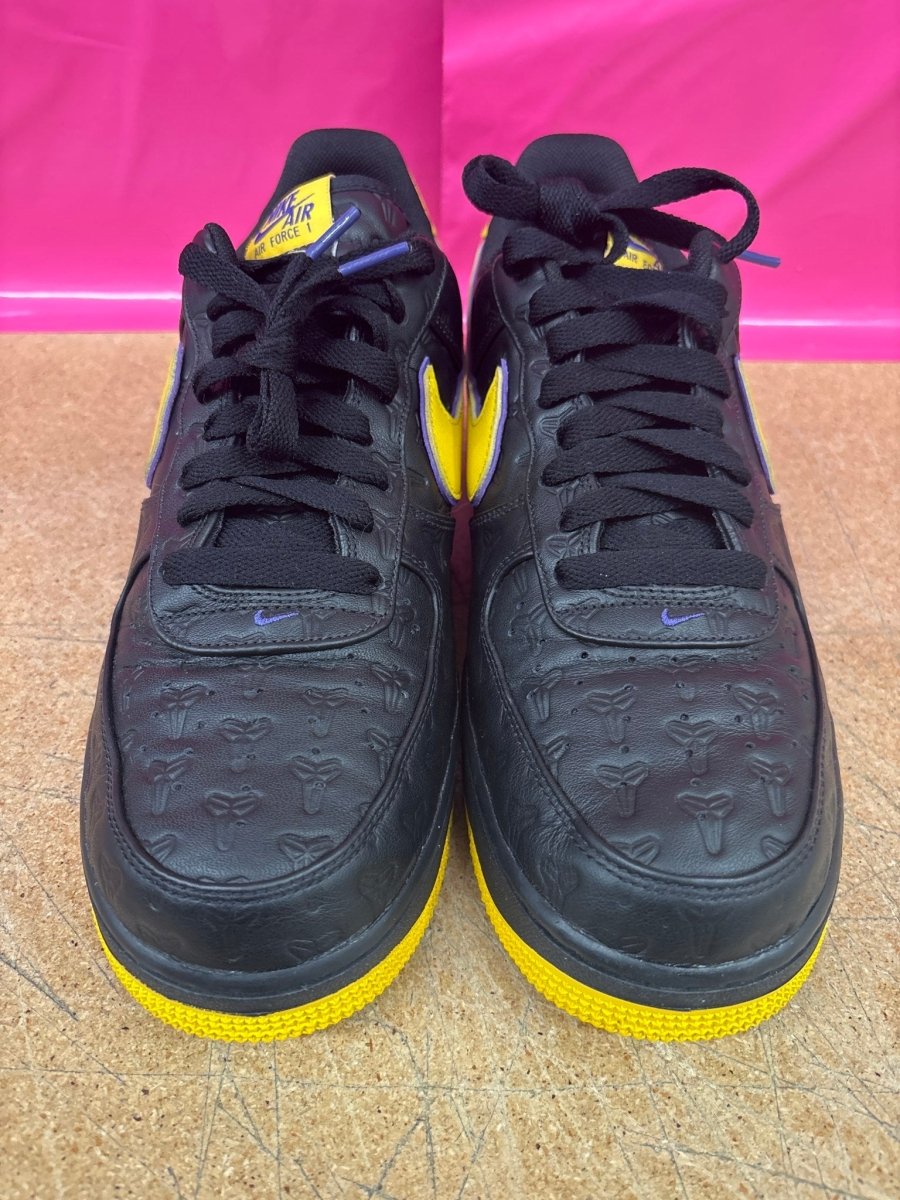 Nike Air Force 1 Black Kobe Men 12 - Sneakers - Jawns on Fire Sneakers &amp; Shoes