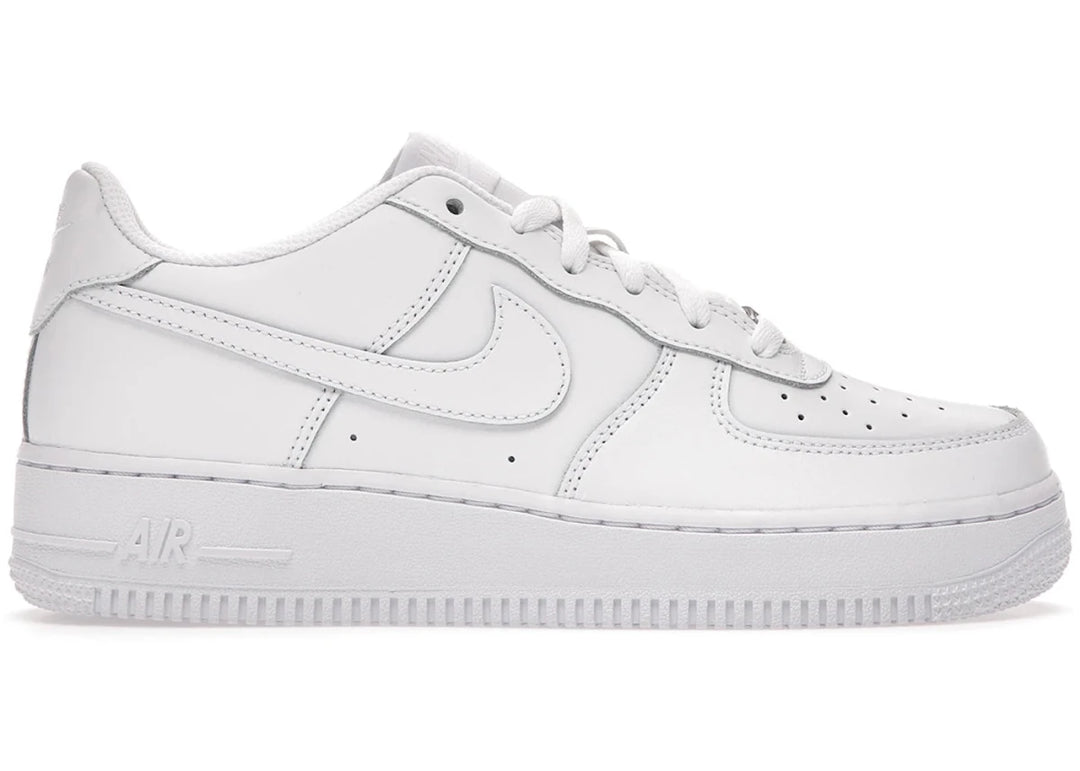 Nike Air Force 1 Low LE Triple White (GS) - Sneakers - Jawns on Fire Sneakers & Shoes