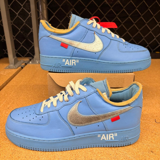 Nike Air Force 1 Low Off-White MCA University Blue (Men 12) Used - Sneakers - Jawns on Fire Sneakers &amp; Shoes