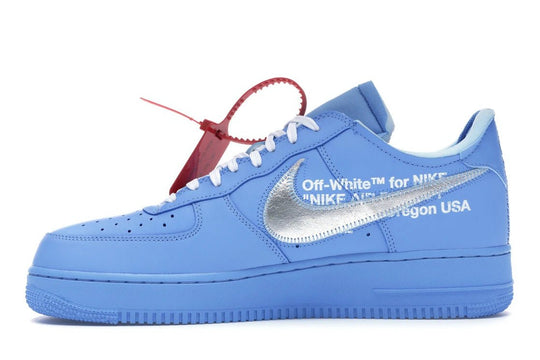 Nike Air Force 1 Low Off-White MCA University Blue - Sneakers - Jawns on Fire Sneakers & Shoes