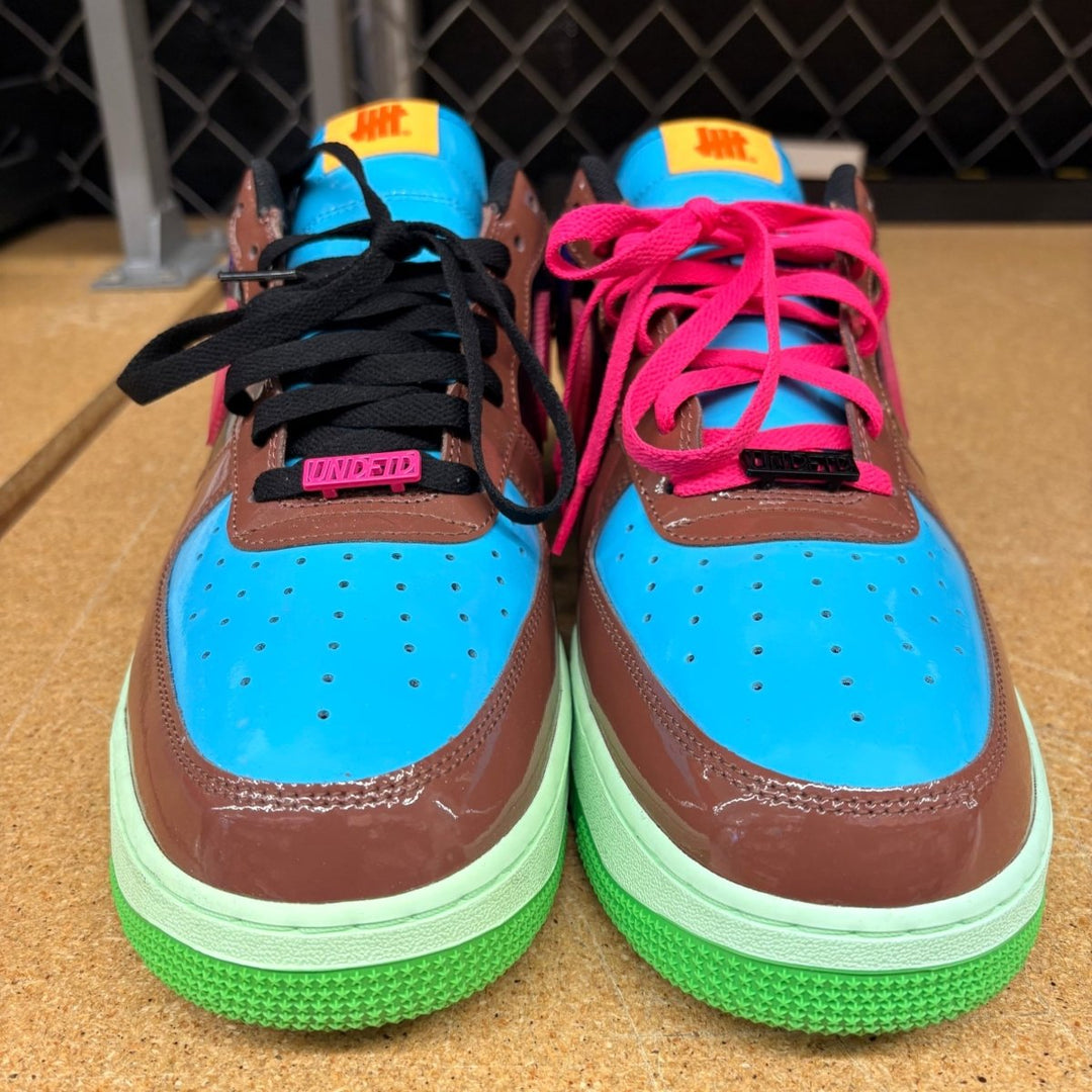 Nike Air Force 1 Low SP Undefeated Multi-Patent Pink Prime (Men 14) Used - Sneakers - Jawns on Fire Sneakers &amp; Shoes