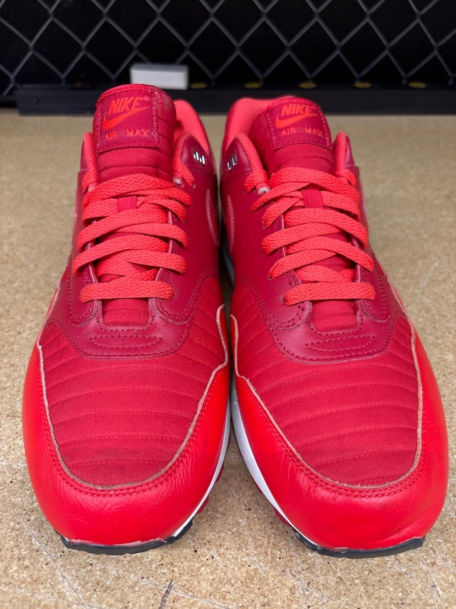 Nike Air Max 1 Gym Red Crimson Men 13 Used - Sneakers - Jawns on Fire Sneakers &amp; Shoes