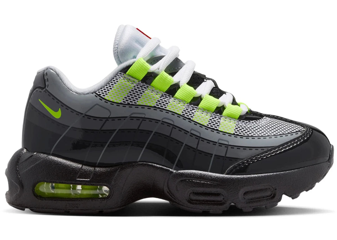 Nike Air Max 95 LEGO Neon (PS) - Sneakers - Jawns on Fire Sneakers &amp; Shoes