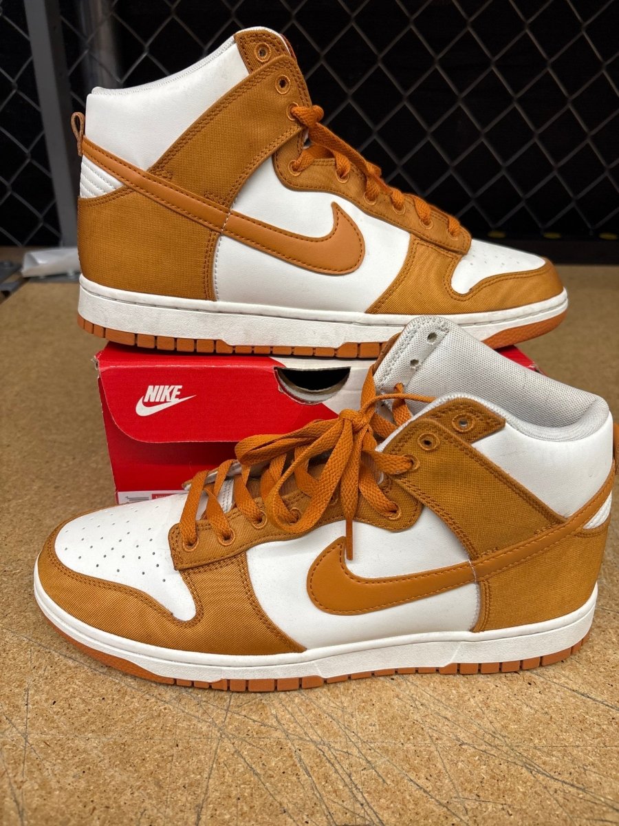 Nike Dunk High Flashy Orange Men 10 Used - Sneakers - Jawns on Fire Sneakers & Shoes