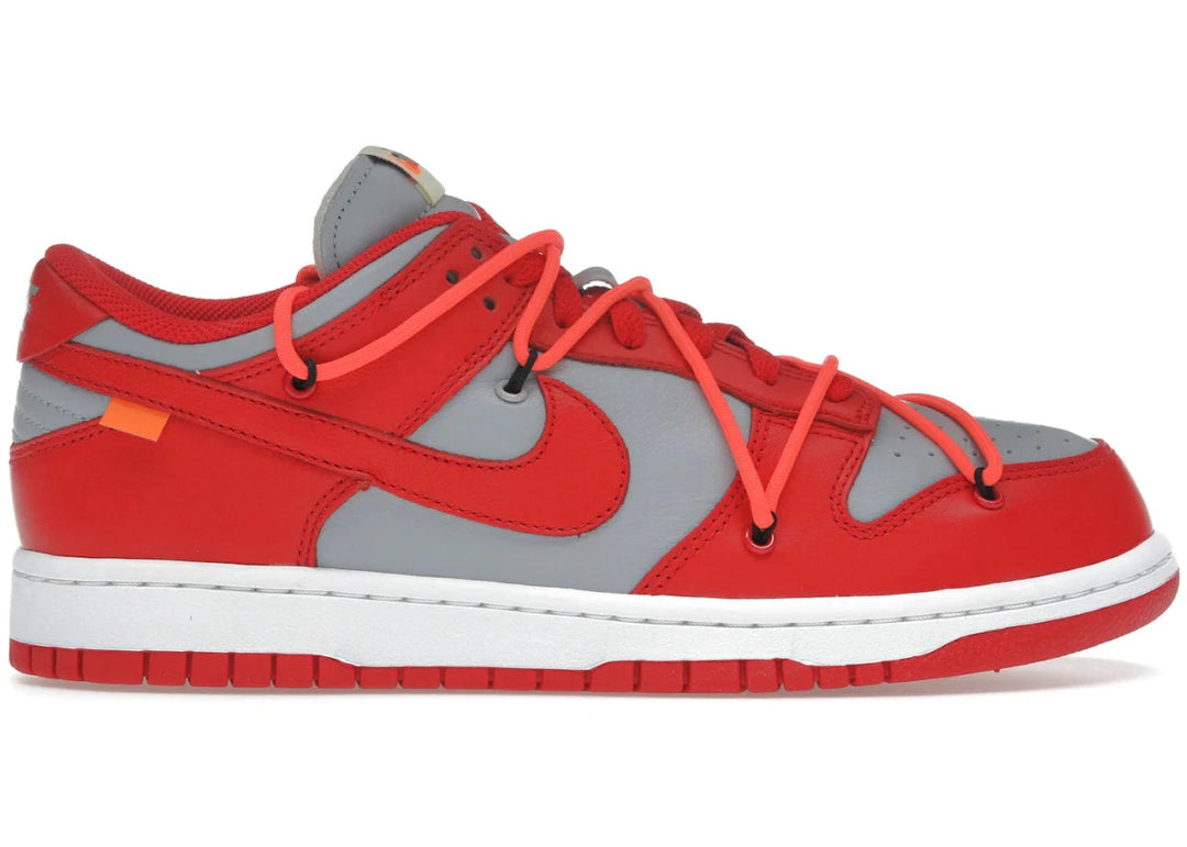 Nike Dunk Low Off-White University Red - Sneakers - Jawns on Fire Sneakers & Shoes