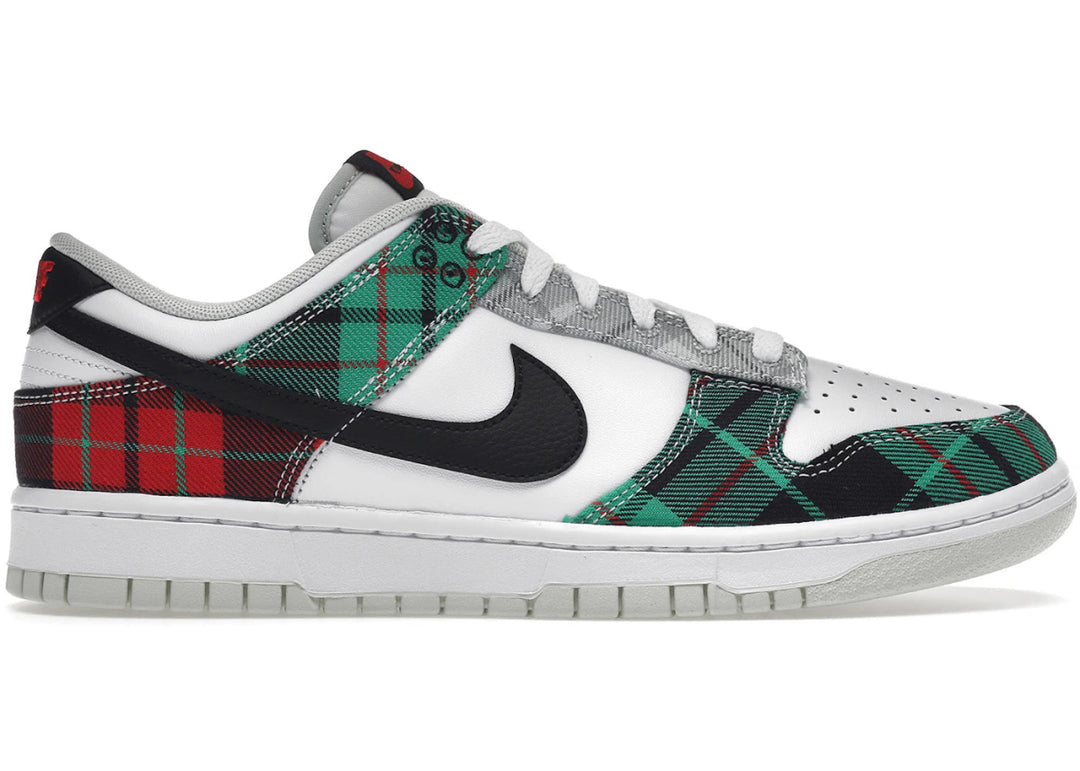 Nike Dunk Low Tartan Plaid - Sneakers - Jawns on Fire Sneakers & Shoes