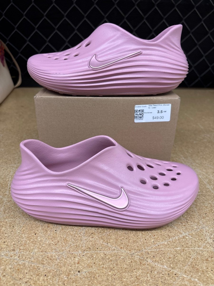 Nike React Pink Women 5 - Used - Sneakers - Jawns on Fire Sneakers &amp; Shoes