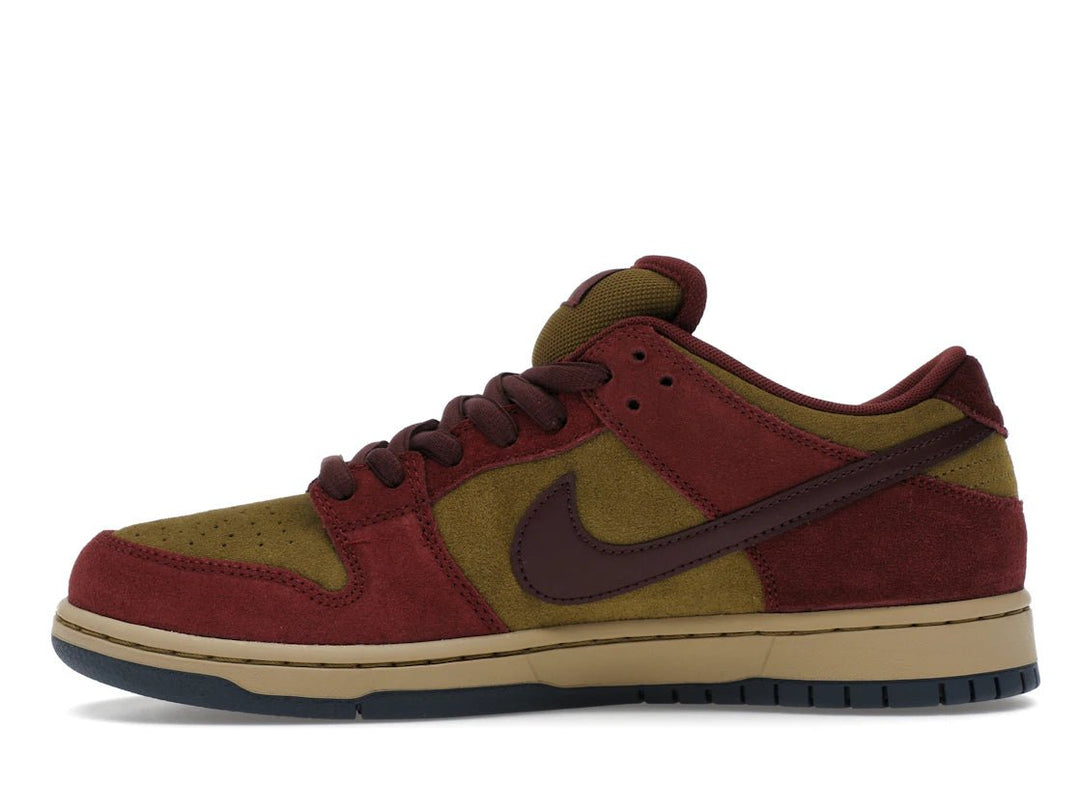 Nike SB Dunk Low Dark Team Red Olive Flak - Sneakers - Jawns on Fire Sneakers &amp; Shoes