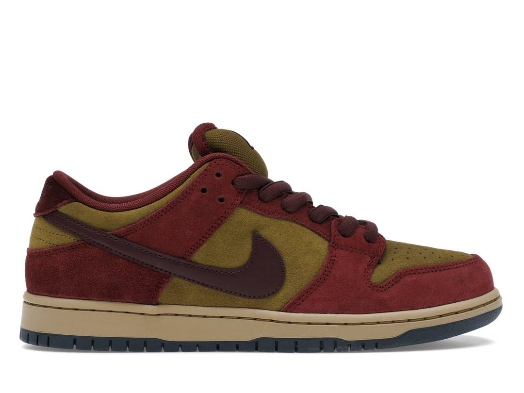 Nike SB Dunk Low Dark Team Red Olive Flak - Sneakers - Jawns on Fire Sneakers & Shoes