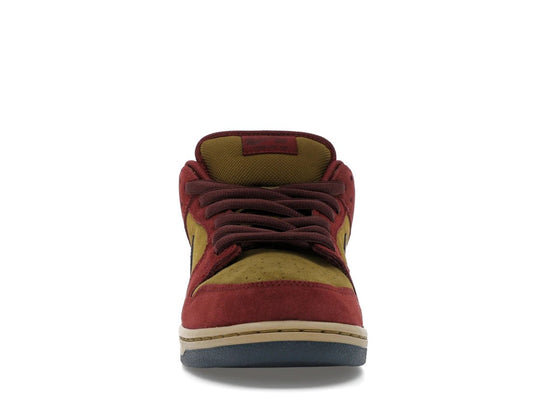 Nike SB Dunk Low Dark Team Red Olive Flak - Sneakers - Jawns on Fire Sneakers &amp; Shoes