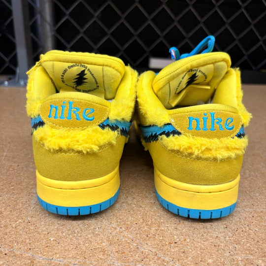 Nike SB Dunk Low Grateful Dead Bears Opti Yellow (Men 6) Used - Sneakers - Jawns on Fire Sneakers &amp; Shoes
