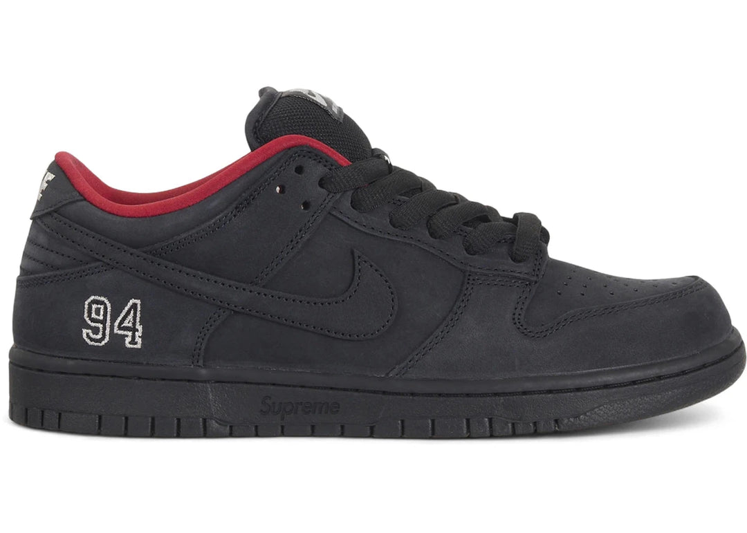 Nike SB Dunk Low Supreme 94 Black - Sneakers - Jawns on Fire Sneakers &amp; Shoes
