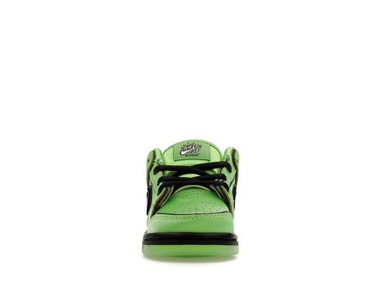 Nike SB Dunk Low The Powerpuff Girls Buttercup (TD) - Sneakers - Jawns on Fire Sneakers & Shoes