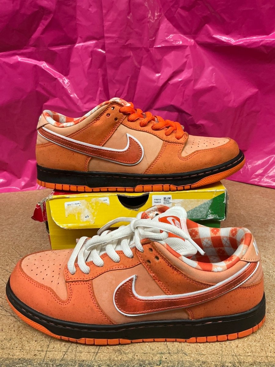 Nike SB Orange Lobsters Mens 9.5 Used - Sneakers - Jawns on Fire Sneakers &amp; Shoes