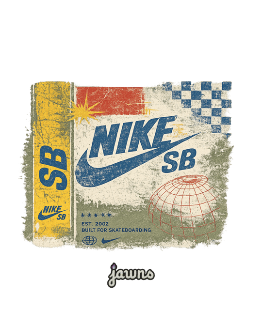 Nike SB Puff And Snuff - Built For Skateboarding - White T-Shirt - Only Jawns - T-Shirt - Jawns on Fire Sneakers & Shoes