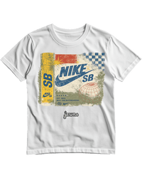 Nike SB Puff And Snuff - Built For Skateboarding - White T-Shirt - Only Jawns
