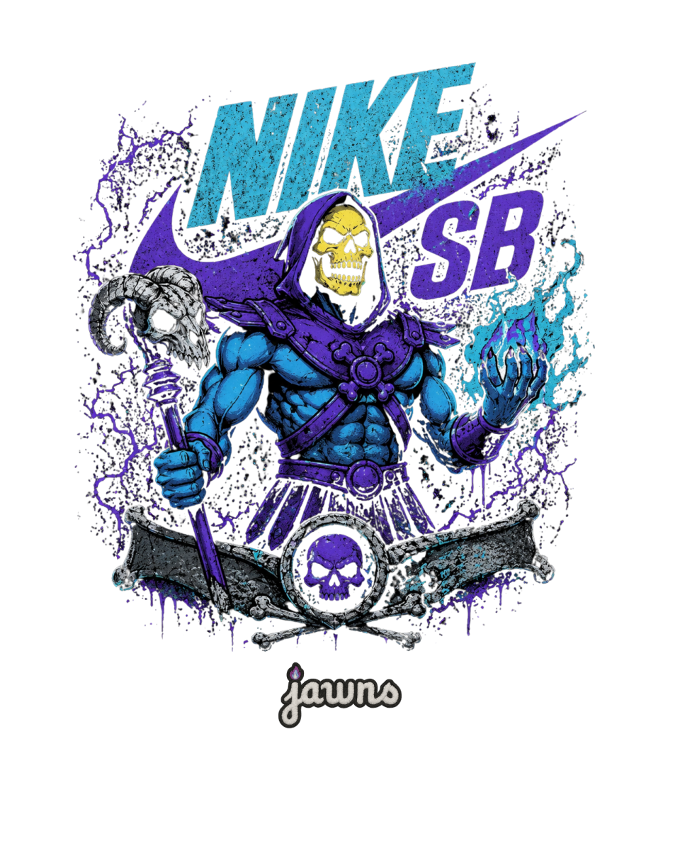 Nike Sb Skeletors - Skeletor - Black T-Shirt - Only Jawns - T-Shirt - Jawns on Fire Sneakers & Shoes
