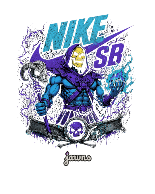 Nike Sb Skeletors - Skeletor - Black T-Shirt - Only Jawns - T-Shirt - Jawns on Fire Sneakers & Shoes