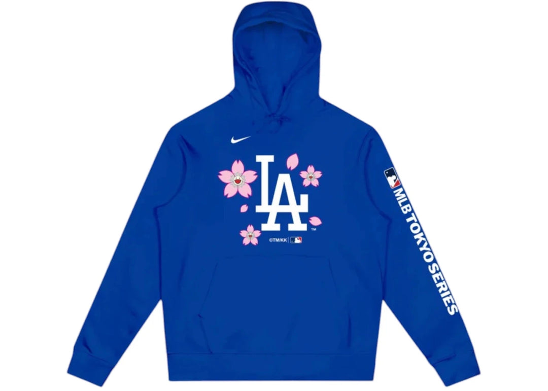 Nike x Takashi Murakami x MLB World Tour Tokyo Series 2025 Dodgers Hoodie Blue - Clothing - Mens - Jawns on Fire Sneakers &amp; Shoes