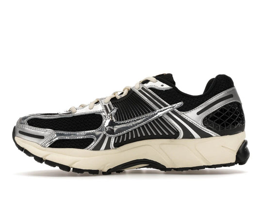 Nike Zoom Vomero 5 Black Metallic Silver Coconut Milk Chrome - Sneakers - Jawns on Fire Sneakers & Shoes