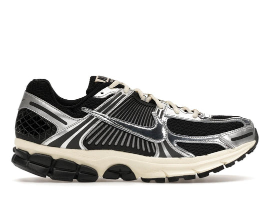 Nike Zoom Vomero 5 Black Metallic Silver Coconut Milk Chrome - Sneakers - Jawns on Fire Sneakers & Shoes