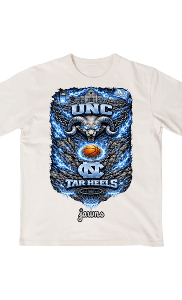 North Carolina Tar Heels Godspeed Streetwear Basketball Shirt No Skulls
