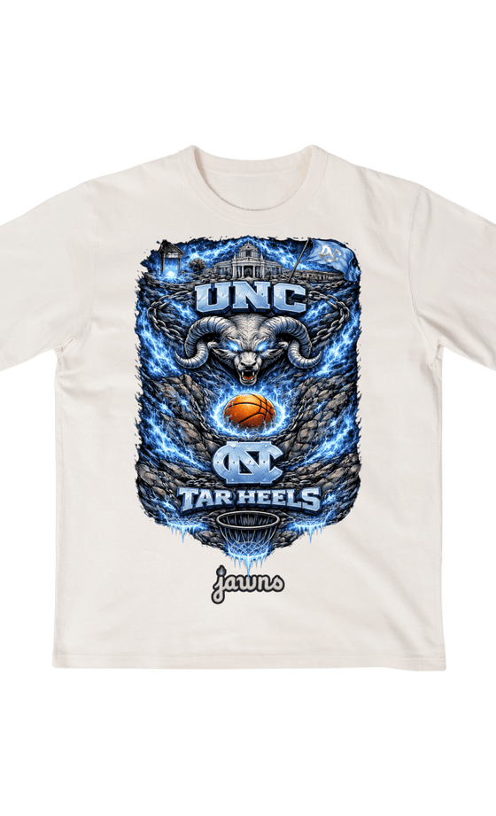 North Carolina Tar Heels Godspeed Streetwear Basketball Shirt No Skulls