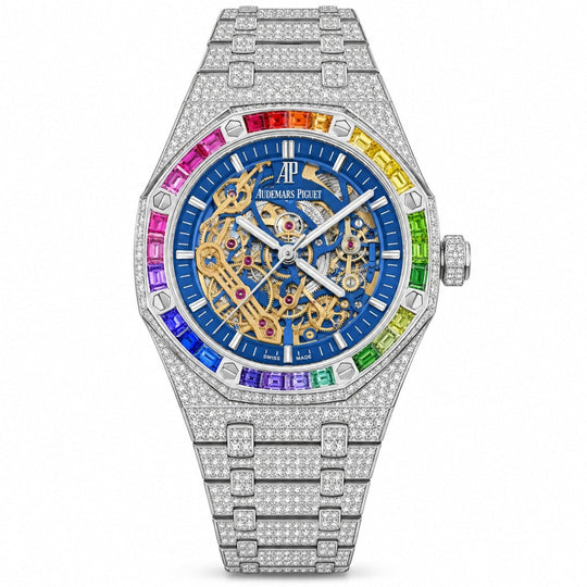 NOT AP Multi Color Face Bling Band - No Box - Watches - Jawns on Fire Sneakers &amp; Shoes