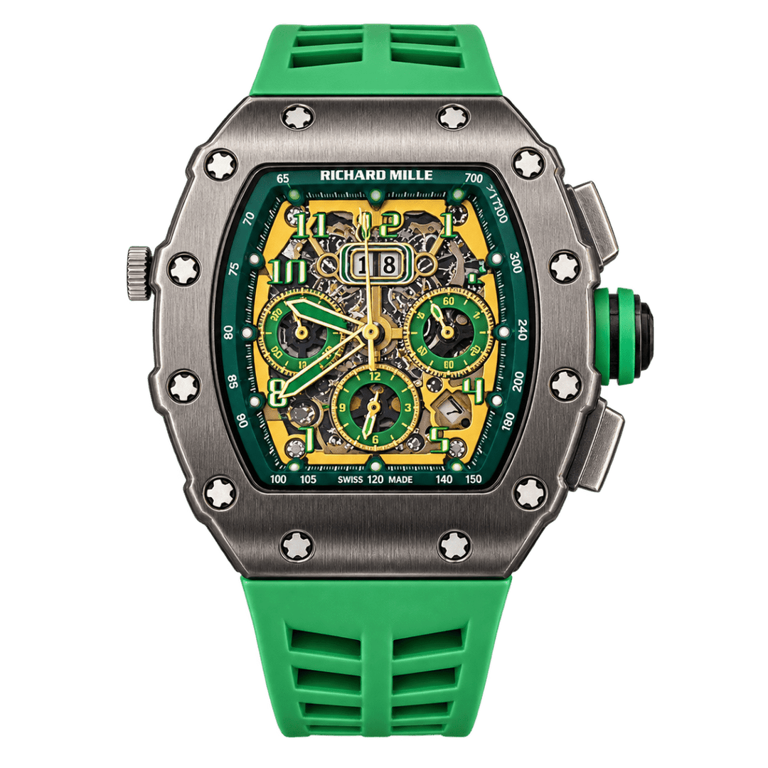 NOT RM - Black Face Green Band - No Box - Watches - Jawns on Fire Sneakers &amp; Shoes
