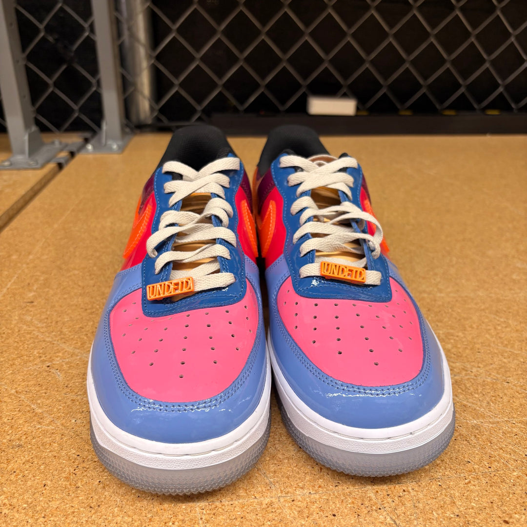 Nike Air Force 1 Low SP Undefeated Multi-Patent Total Orange (Men 10.5) Used