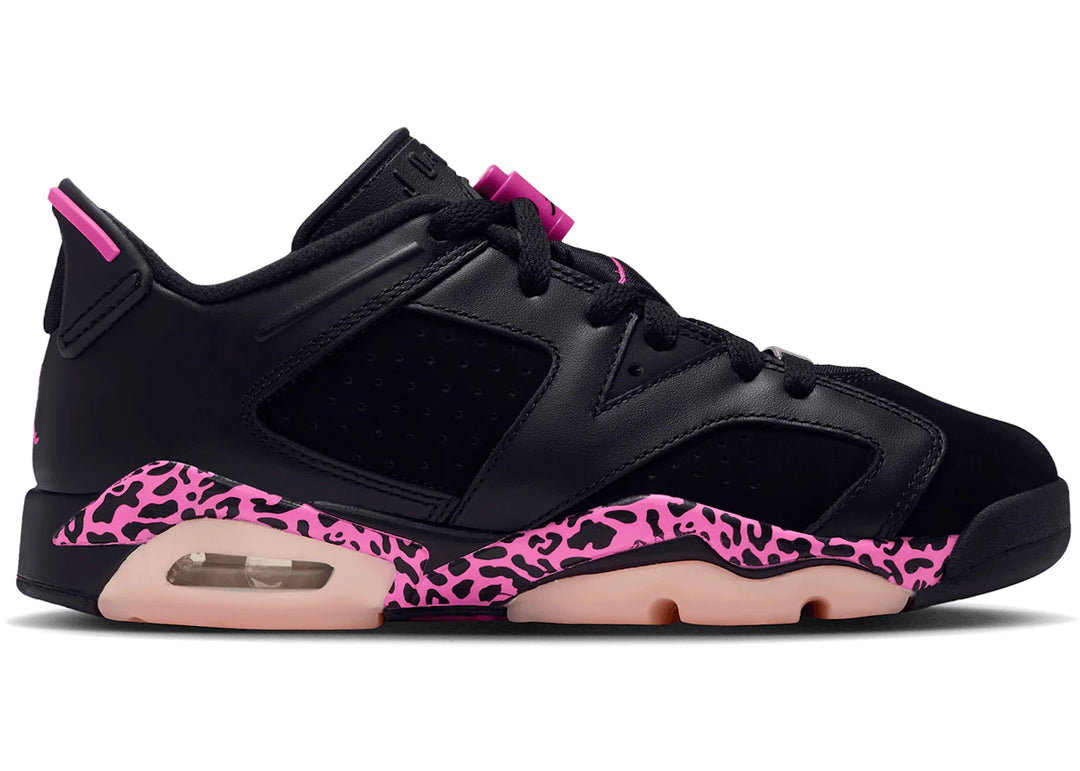 Jordan 6 Retro Low Black Fierce Pink (GS)