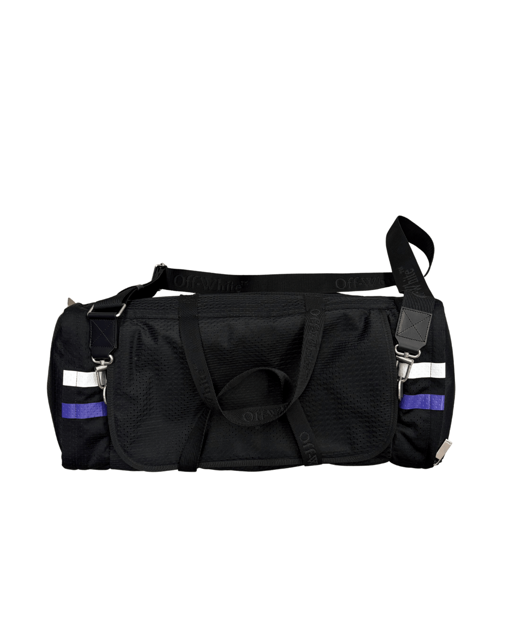 Off-White Outdoor Hike Logo Printed Duffle Bag