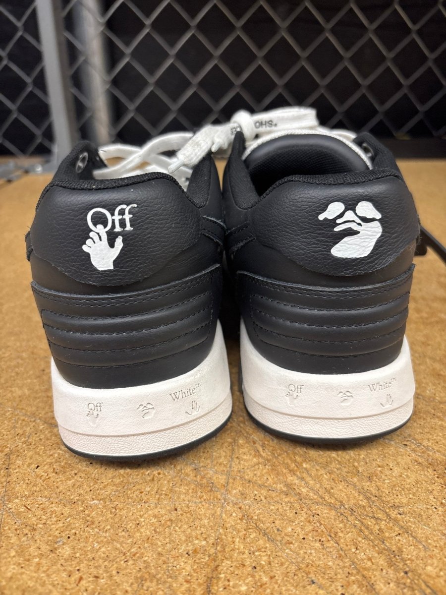 Off White Trainer Black/White Men 8 Used No Box - Sneakers - Jawns on Fire Sneakers &amp; Shoes