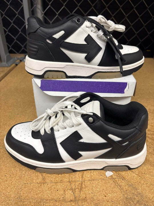 Off White Trainer Black/White Men 8 Used No Box - Sneakers - Jawns on Fire Sneakers &amp; Shoes