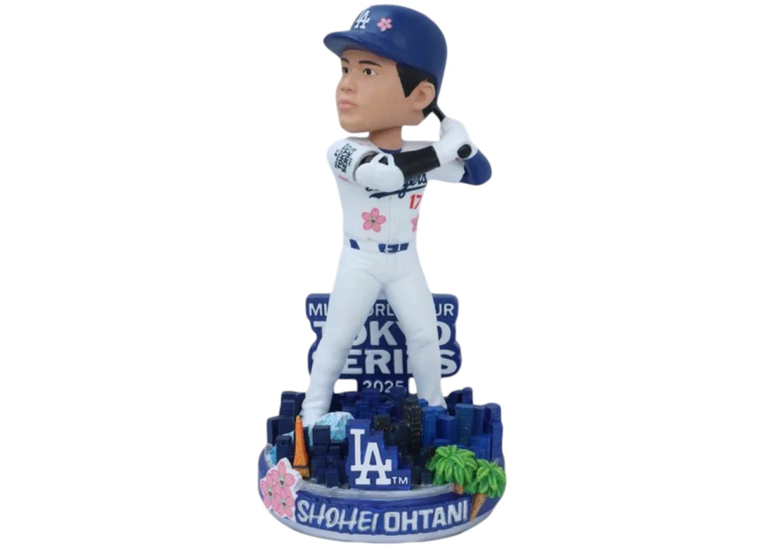 Takashi Murakami MLB World Tour Tokyo Series 2025 FOCO Shohei Ohtani Tokyo World Tour Home Uniform Bobblehead