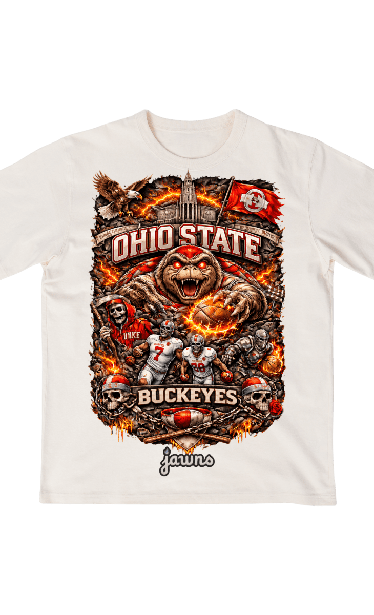 Ohio State Buckeyes Godspeed Streetwear Basketball Shirt - T-Shirt - Jawns on Fire Sneakers & Shoes