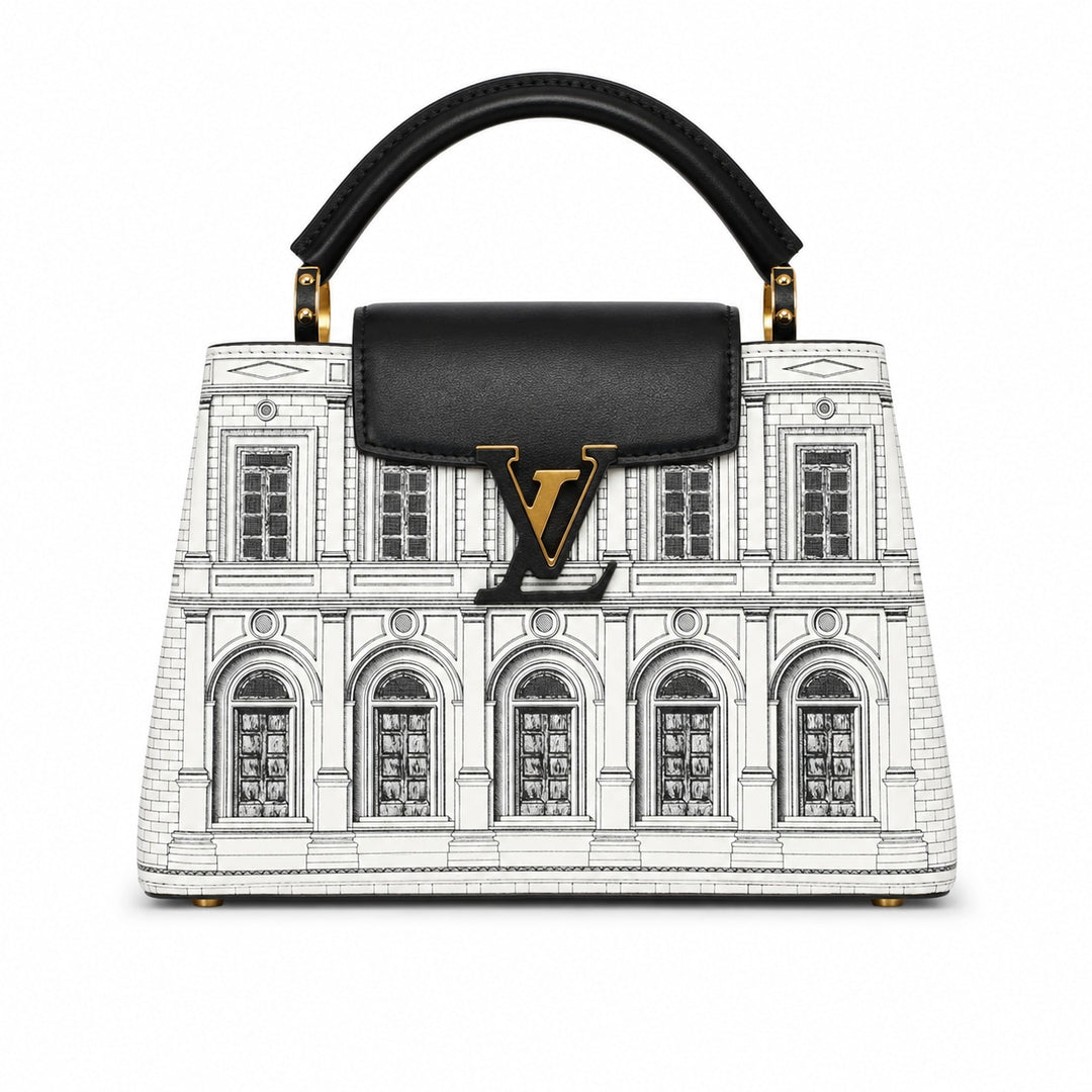 Louis Vuitton x Fornasetti Architettura Capucines BB