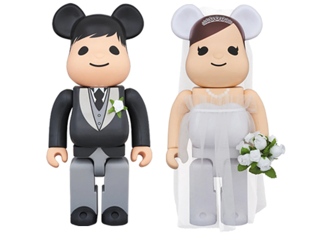 Bearbrick The Wedding Groom And Bride 400%